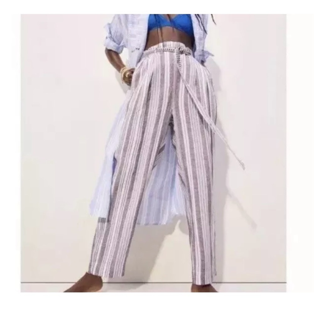 Lemlem By Liya Kebede X H&M Dress/casual Pants Size M With Pockets